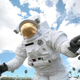 Illustration for article titled The Story Behind That Giant Astronaut Floating Around Coachella